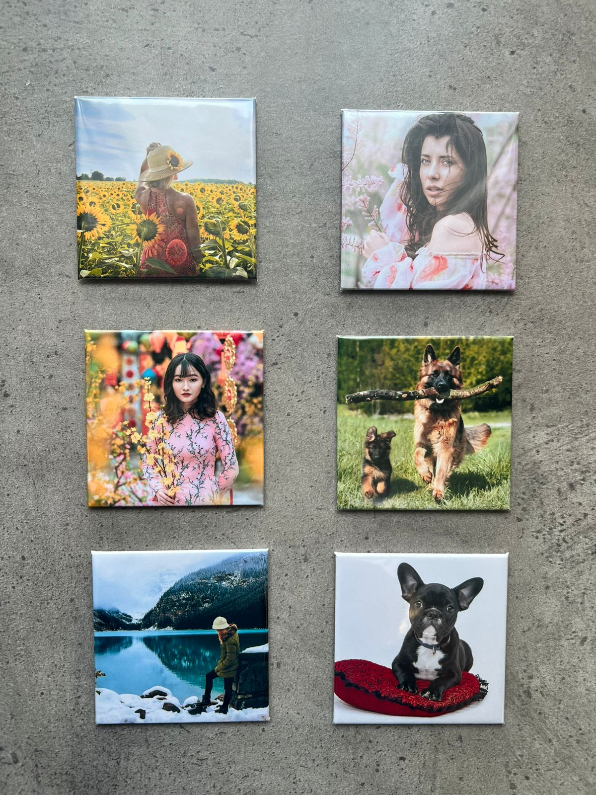 Pack of 6 - (2.5x2.5'')